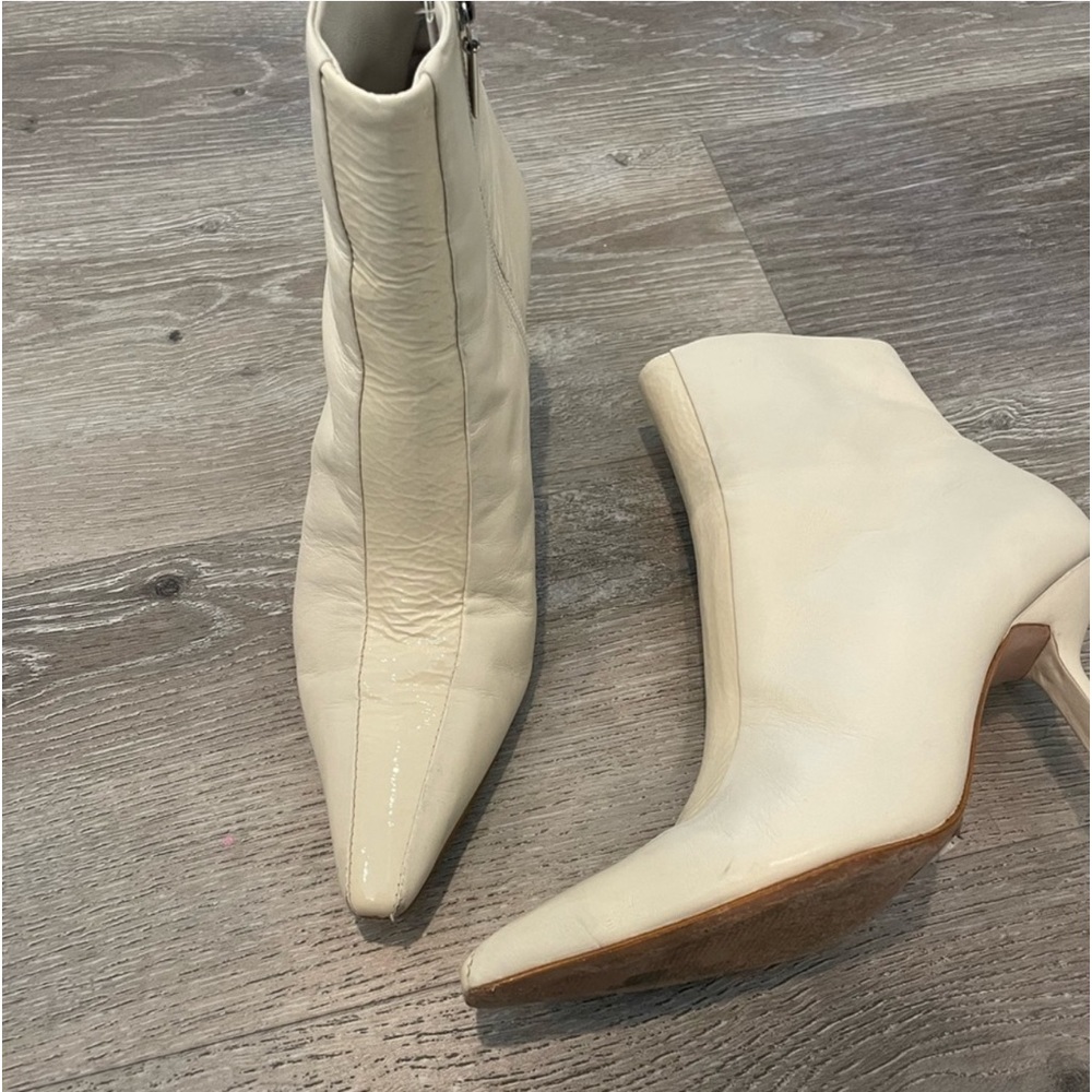 Cream Schutz booties size 7.5 - women